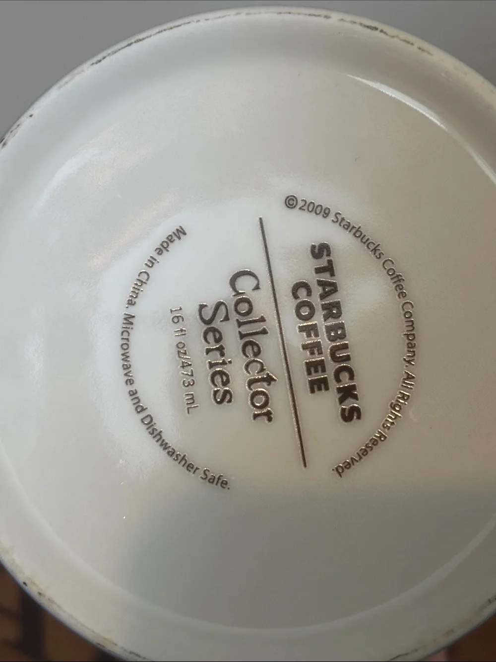 Starbucks North Carolina Mug 16 oz Global Icon Series Coffee Cup Retired 2011